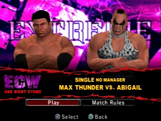 Smackdown vs. Raw 2006 - Max vs Abigail intro